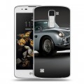 Дизайнерский пластиковый чехол для LG K8 Aston Martin