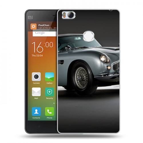 Дизайнерский пластиковый чехол для Xiaomi Mi4S Aston Martin