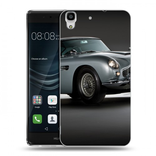 Дизайнерский пластиковый чехол для Huawei Y6II Aston Martin