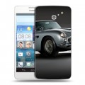 Дизайнерский пластиковый чехол для Huawei Ascend D2 Aston Martin