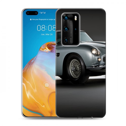 Дизайнерский пластиковый чехол для Huawei P40 Pro Aston Martin