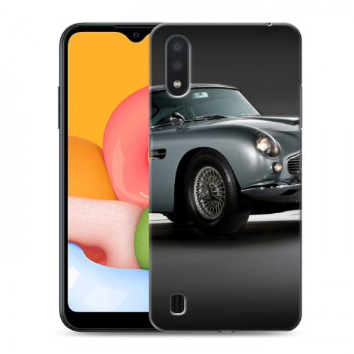 Дизайнерский силиконовый чехол для Samsung Galaxy M01 Aston Martin