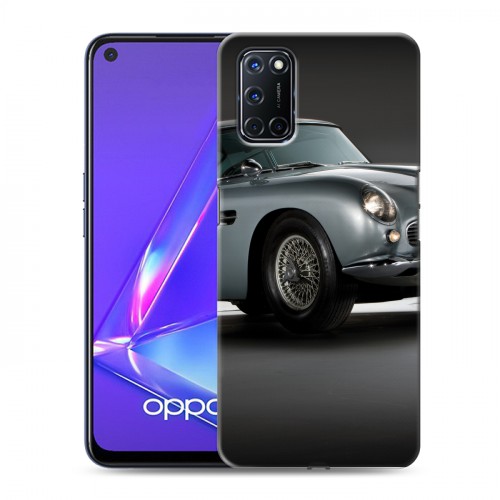 Дизайнерский пластиковый чехол для OPPO A52 Aston Martin