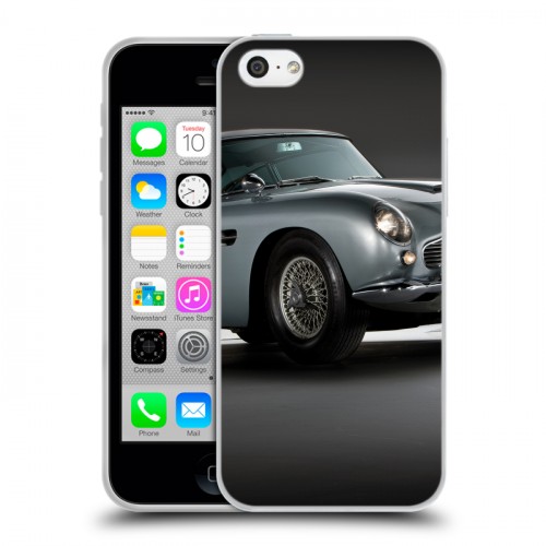 Дизайнерский пластиковый чехол для Iphone 5c Aston Martin