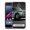 Дизайнерский силиконовый чехол для Sony Xperia E1 Aston Martin