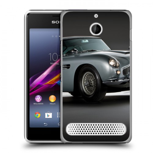 Дизайнерский силиконовый чехол для Sony Xperia E1 Aston Martin