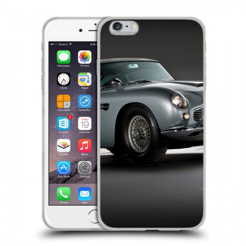 Дизайнерский силиконовый чехол для Iphone 6 Plus/6s Plus Aston Martin