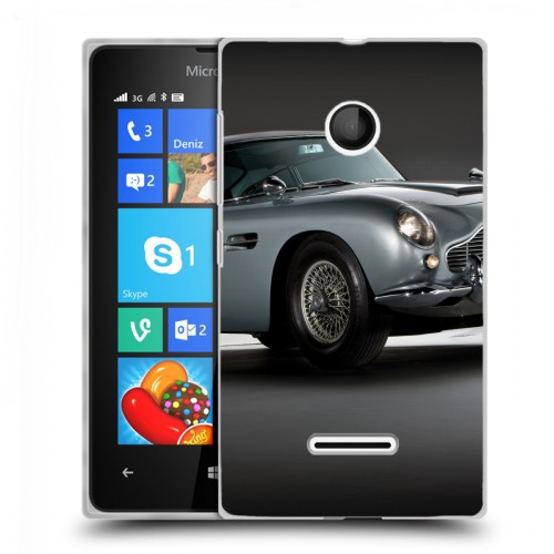 Дизайнерский пластиковый чехол для Microsoft Lumia 435 Aston Martin