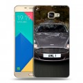 Дизайнерский силиконовый чехол для Samsung Galaxy A9 Aston Martin