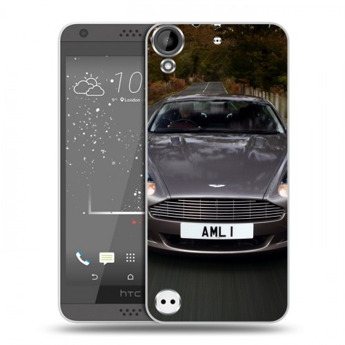 Дизайнерский пластиковый чехол для HTC Desire 530 Aston Martin