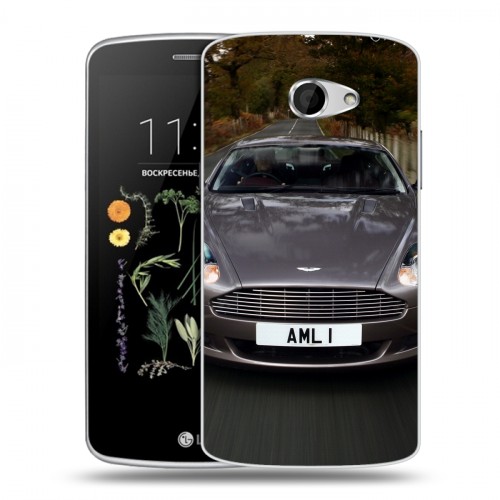 Дизайнерский силиконовый чехол для LG K5 Aston Martin