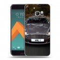 Дизайнерский пластиковый чехол для HTC 10 Aston Martin