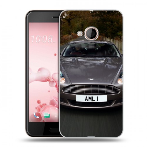 Дизайнерский силиконовый чехол для HTC U Play Aston Martin