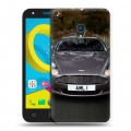 Дизайнерский пластиковый чехол для Alcatel U5 Aston Martin