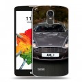 Дизайнерский пластиковый чехол для LG Stylus 3 Aston Martin