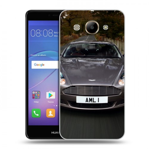 Дизайнерский пластиковый чехол для Huawei Y3 (2017) Aston Martin