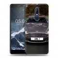 Дизайнерский пластиковый чехол для Nokia 5.1 Aston Martin