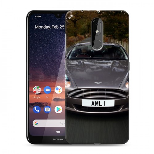 Дизайнерский силиконовый чехол для Nokia 3.2 Aston Martin