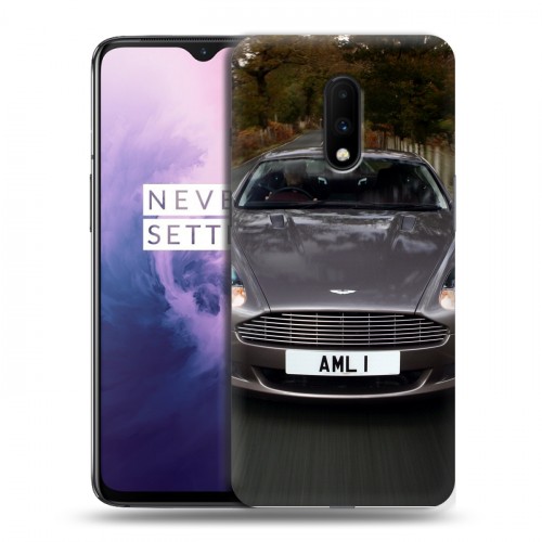 Дизайнерский пластиковый чехол для OnePlus 7 Aston Martin