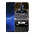 Дизайнерский силиконовый с усиленными углами чехол для Realme X2 Pro Aston Martin