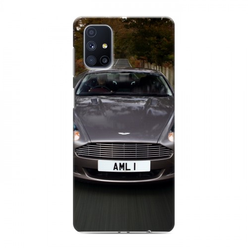 Дизайнерский пластиковый чехол для Samsung Galaxy M51 Aston Martin