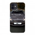 Дизайнерский силиконовый чехол для Iphone 12 Aston Martin