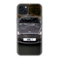 Дизайнерский пластиковый чехол для Iphone 15 Plus Aston Martin