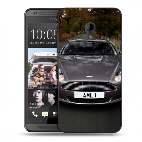 Дизайнерский пластиковый чехол для HTC Desire 700 Aston Martin