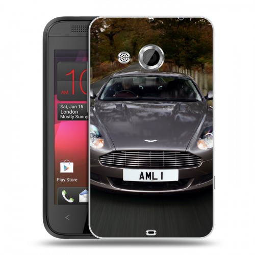 Дизайнерский пластиковый чехол для HTC Desire 200 Aston Martin