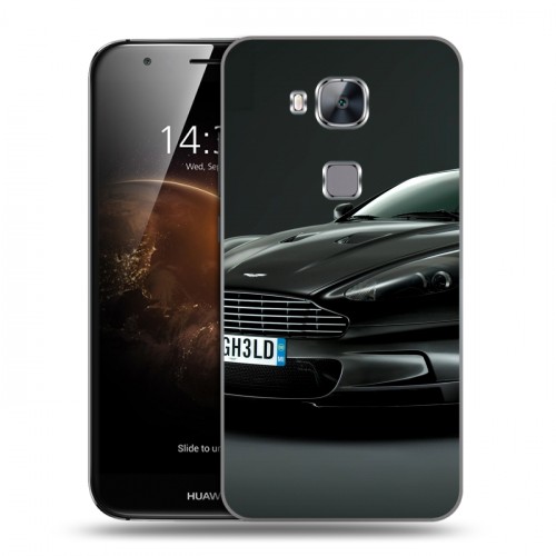 Дизайнерский пластиковый чехол для Huawei G8 Aston Martin