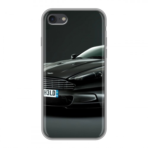 Дизайнерский силиконовый чехол для Iphone 7 Aston Martin