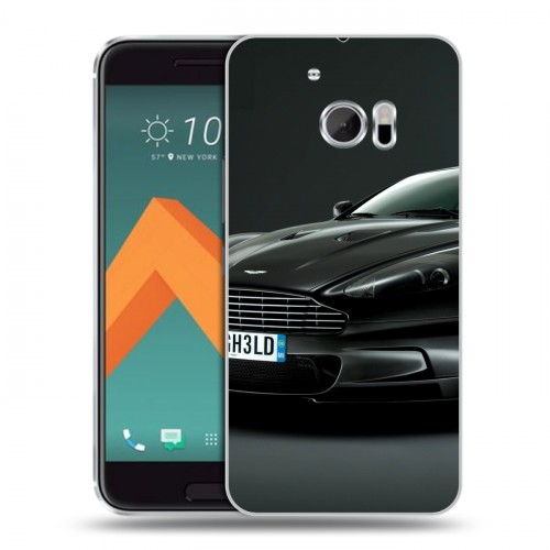 Дизайнерский пластиковый чехол для HTC 10 Aston Martin