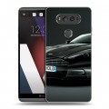 Дизайнерский пластиковый чехол для LG V20 Aston Martin