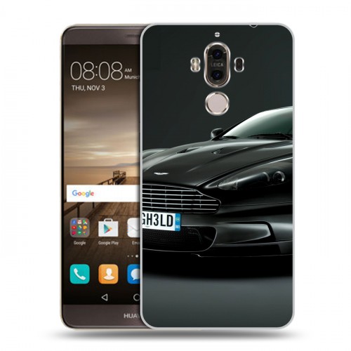 Дизайнерский пластиковый чехол для Huawei Mate 9 Aston Martin