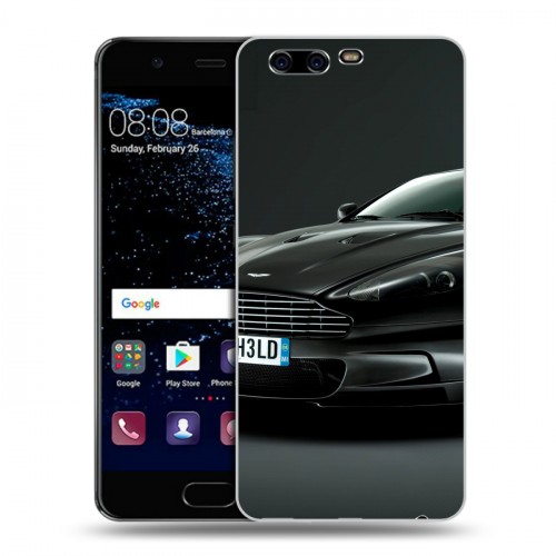 Дизайнерский пластиковый чехол для Huawei P10 Aston Martin