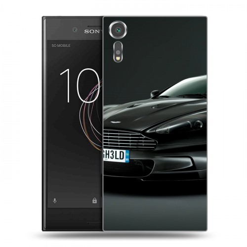 Дизайнерский пластиковый чехол для Sony Xperia XZs Aston Martin