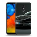 Дизайнерский пластиковый чехол для LG Q Stylus Aston Martin