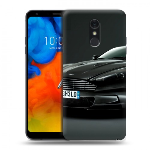 Дизайнерский пластиковый чехол для LG Q Stylus Aston Martin