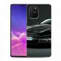 Дизайнерский силиконовый с усиленными углами чехол для Samsung Galaxy S10 Lite Aston Martin