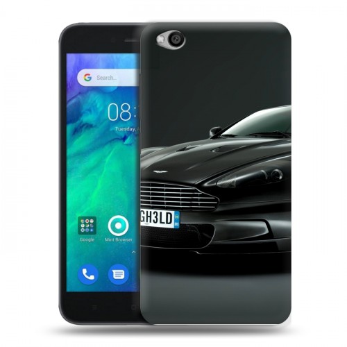 Дизайнерский пластиковый чехол для Xiaomi RedMi Go Aston Martin