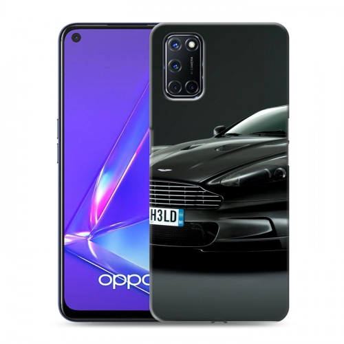 Дизайнерский пластиковый чехол для OPPO A52 Aston Martin