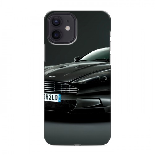 Дизайнерский силиконовый чехол для Iphone 12 Aston Martin