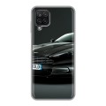 Дизайнерский силиконовый чехол для Samsung Galaxy A12 Aston Martin