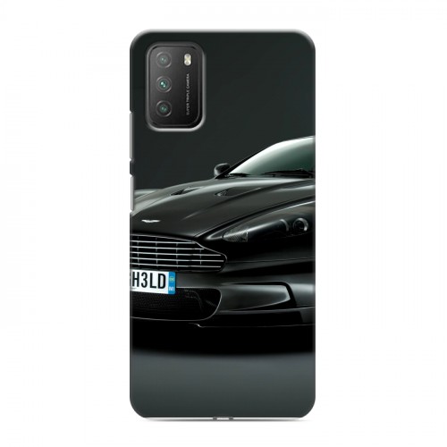 Дизайнерский пластиковый чехол для Xiaomi Poco M3 Aston Martin