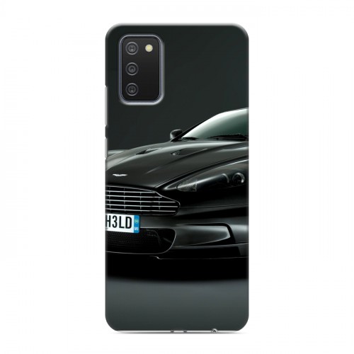 Дизайнерский пластиковый чехол для Samsung Galaxy A02s Aston Martin