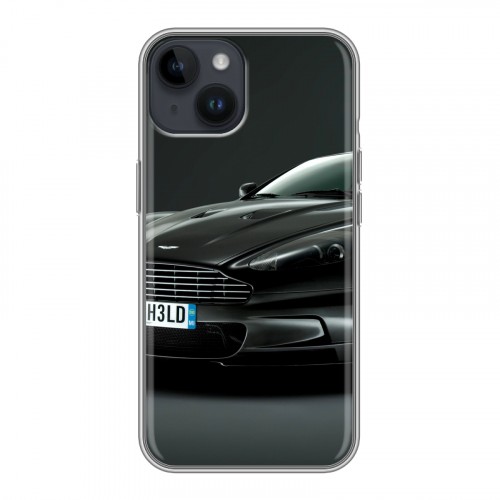 Дизайнерский пластиковый чехол для Iphone 14 Aston Martin