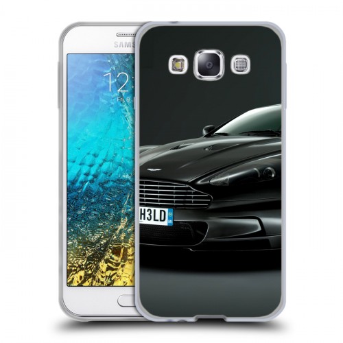 Дизайнерский пластиковый чехол для Samsung Galaxy E5 Aston Martin