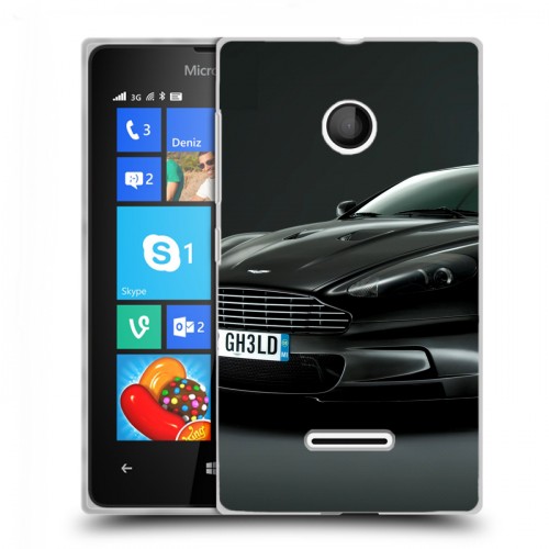 Дизайнерский пластиковый чехол для Microsoft Lumia 435 Aston Martin