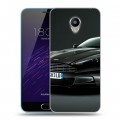 Дизайнерский пластиковый чехол для Meizu M1 Aston Martin