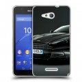 Дизайнерский пластиковый чехол для Sony Xperia E4g Aston Martin